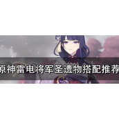 原神雷电将军圣遗物搭配推荐 雷电将军圣遗物词条选择