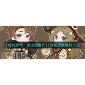 哈利波特魔法觉醒11月新皮肤是什么-哈利波特魔法觉醒11月新皮肤解析