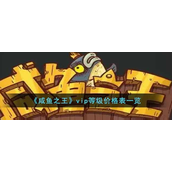 咸鱼之王vip等级价格是什么-咸鱼之王vip等级价格解析
