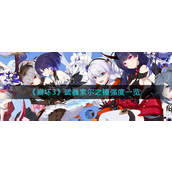 崩坏3武器索尔之锤厉害吗-崩坏3武器索尔之锤强度介绍