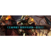 王者荣耀冠军折扣皮肤有哪些-王者荣耀冠军折扣皮肤大全
