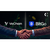 唯链（VeChain）与BitGo达成新合作，为机构投资者提供合规托管服务