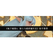 地下城堡4骑士与破碎编年史射手怎么选-地下城堡4骑士与破碎编年史射手介绍