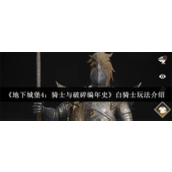 地下城堡4骑士与破碎编年史白骑士怎么玩-地下城堡4骑士与破碎编年史白骑士玩法介绍
