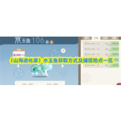 山海进化录水玉鱼在哪抓-山海进化录水玉鱼获取方式及捕捉地点一览