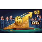 XRP价格预测：XRP下降楔形模式预示将突破至2.95美元