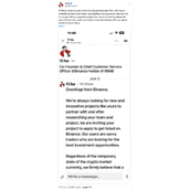 何一的领英账号现状及加密货币防骗指南