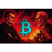 CZ赵长鹏将与比特币大反派Peter Schiff辩论！数位黄金BTC vs. 代币化黄金：谁更满足货币属性？