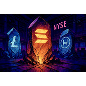 SOL、LTC、HBAR 现货 ETF 正式上市！Solana 质押型 ETF BSOL 吸金 2.2 亿美元