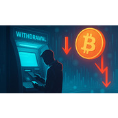 比特币零售撤退：自2023年初以来，虾米存款减少五倍