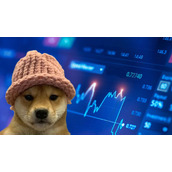 在复杂市场信号中，Dogwifhat价格尝试趋势线突破