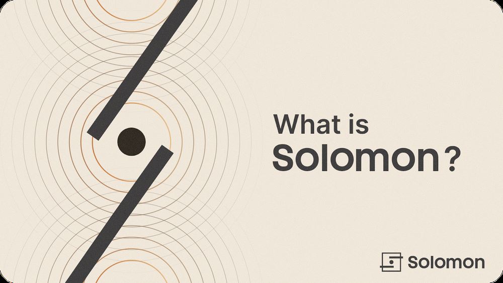 Solomon(SOLO)币是什么？如何运作的？Solomon运作方式、代币经济学和路线图介绍