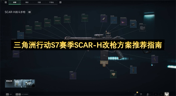 三角洲行动S7赛季SCAR-H怎么改枪_三角洲行动S7赛季SCAR-H改枪方案一览