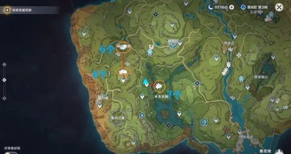 原神草神突破材料劫波莲采集路线图推荐