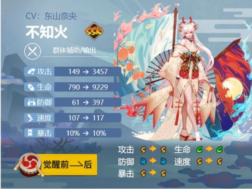 阴阳师不知火值得培养吗 阴阳师不知火式神技能介绍