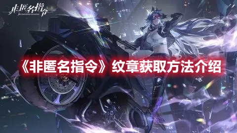 《非匿名指令》纹章获取途径攻略分享