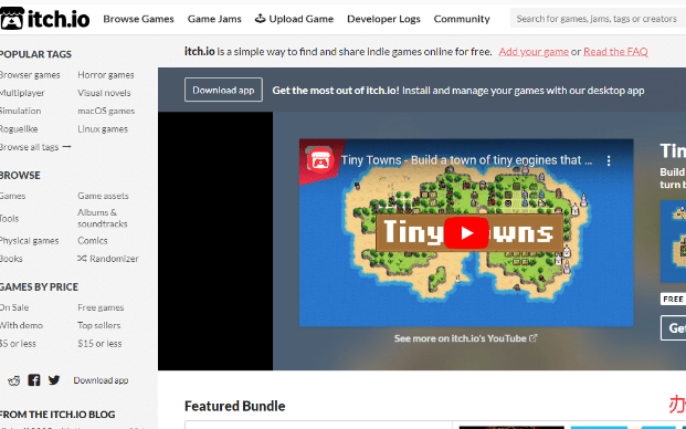 itch官网入口网页版-itch游戏官网免费直进