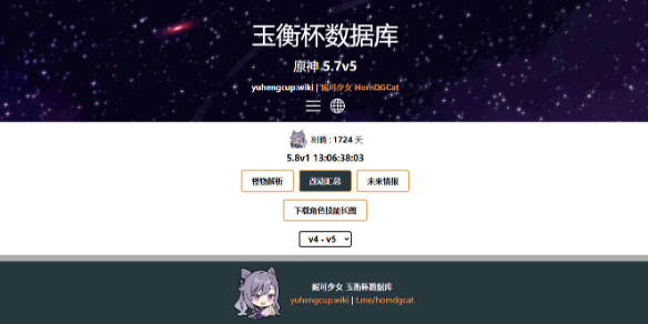 妮可少女原神数据库入口在哪_玉衡杯数据库yuhengcup.wiki入口2026
