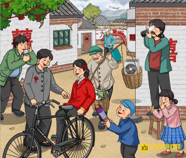 《解压找茬烧脑》第245关80接亲怎么过-微信小游戏80接亲找出12处不合理的地方通关图文攻略