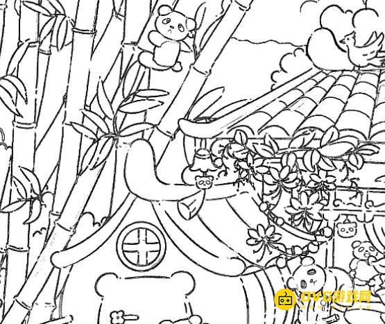 《解压找茬烧脑》第58关找熊猫怎么过-微信小游戏找熊猫找出12个熊猫通关图文攻略