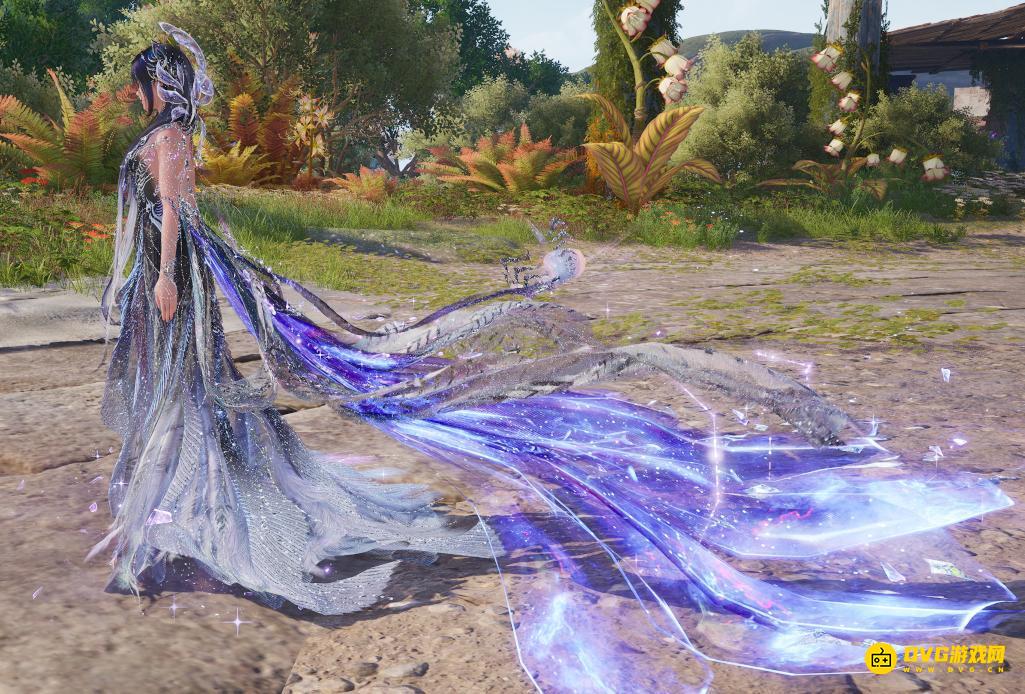 《无限暖暖》神女套的拖尾怎样染色-神女套的大拖尾特效不能染色吗