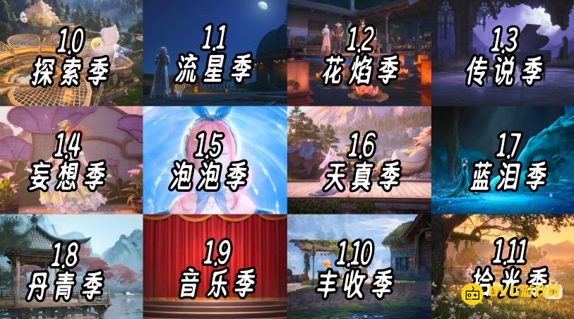 《无限暖暖》全版本开屏动画分享-各版本各季节进入游戏初始动画大全