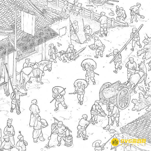 《解压找茬烧脑》第172关古街找人怎么过-微信小游戏古街找人在古街上找出31个人通关图文攻略