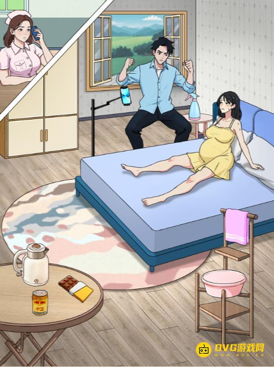 《婆婆玩脑洞》爸爸接生怎么过-爸爸接生帮爸爸完成接生通关图文攻略