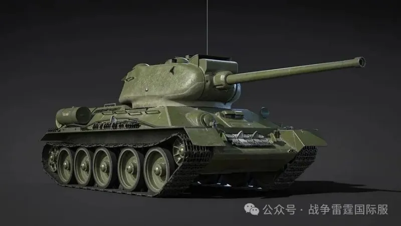 《战争雷霆》T-34-85(STP)实验型坦克详解-垂直稳定器提升战斗力