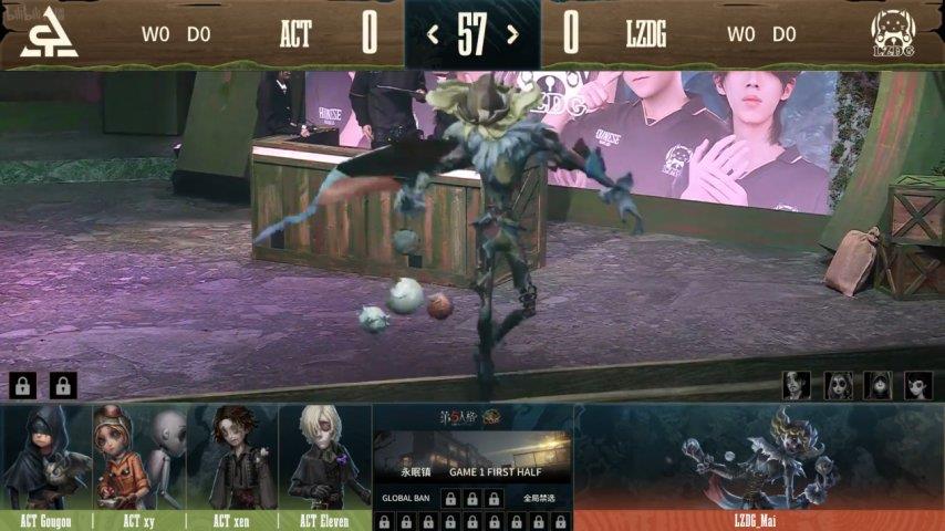 第五人格COA8：ACT_zz9新人监管初露锋芒，两把四抓熟练度恐怖如斯！
