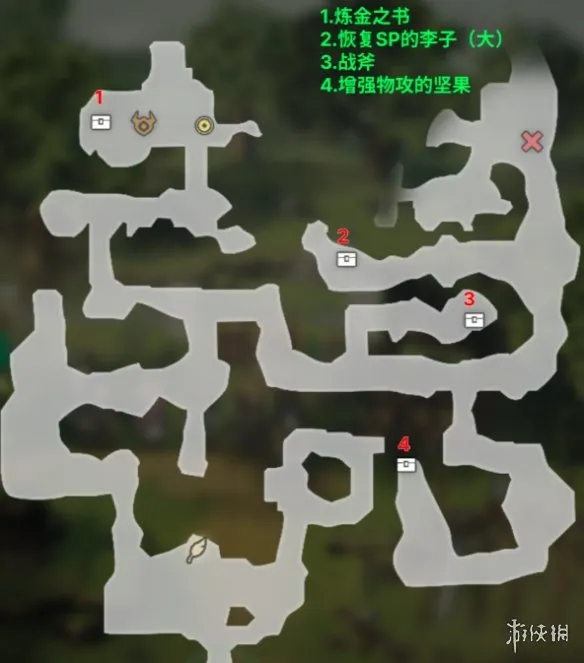 《歧路旅人0》圣火骑士驻地宝箱位置详解-稀有道具全收集指南