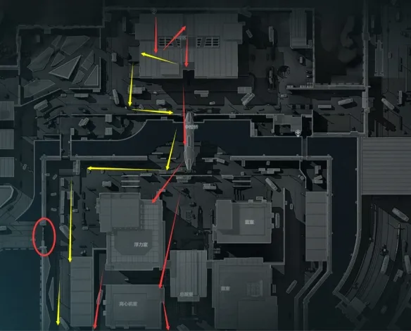 《三角洲行动》航天基地中控桥复活跑刀攻略-中控出生点跑刀路线详解