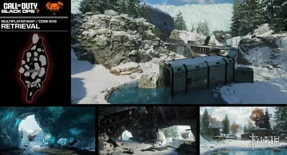 《使命召唤黑色行动7》坠机点地图详解-冰封阿拉斯加战斗点位解析