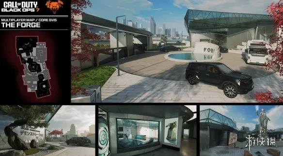 《使命召唤黑色行动7》炼钢厂地图点位一览-中型6对6科技迷宫解析