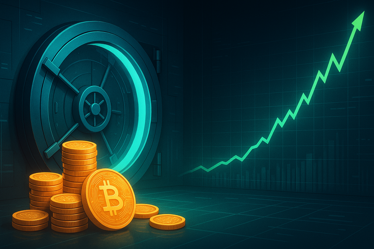 比特币国债较2023年增长448%：当前持仓量揭秘