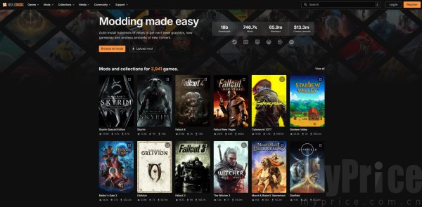 nexusmods官网入口直达-nexusmods官网最新稳定地址