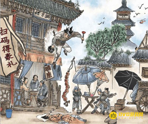 《解压找茬烧脑》第88关打趴西门庆怎么过-微信小游戏打趴西门庆找出12处不合理的地方通关图文攻略