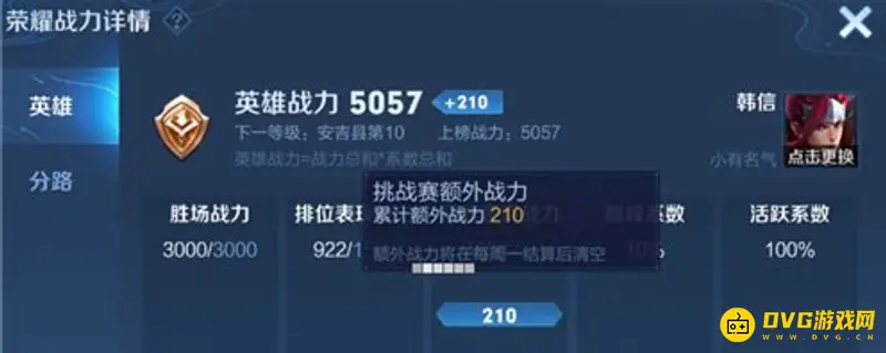 《王者荣耀》巅峰挑战赛额外战力解析-作用与获取方式详解