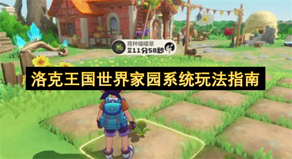 洛克王国世界家园系统玩法指南