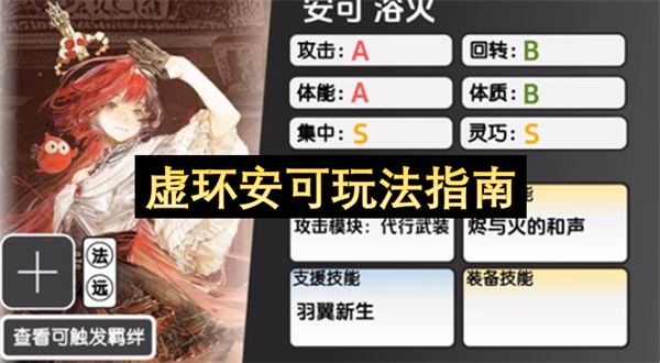 虚环安可玩法指南