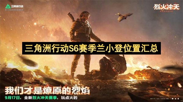 三角洲行动S6赛季兰小登位置汇总