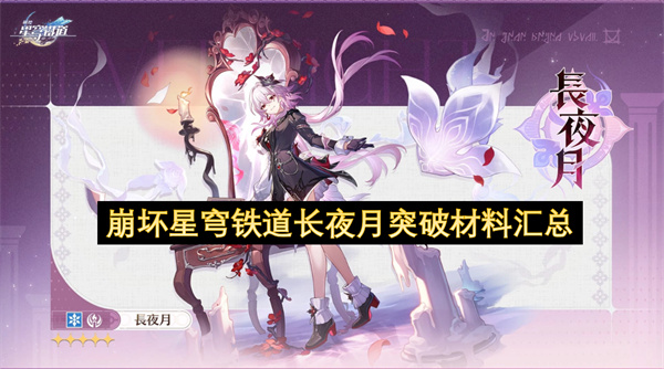 崩坏星穹铁道长夜月突破材料汇总