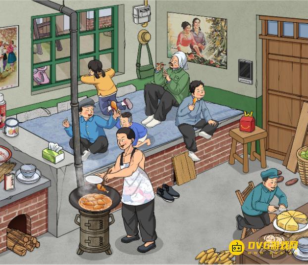 《解压找茬烧脑》第251关80啃鸡腿怎么过-微信小游戏80啃鸡腿找出12处不合理的地方通关图文攻略