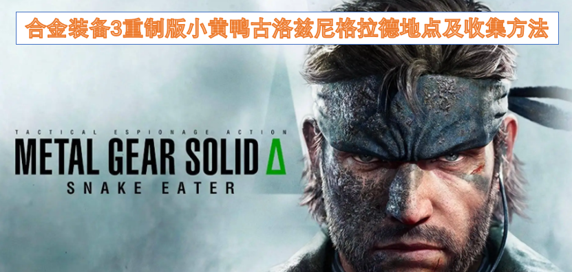 合金装备3重制版小黄鸭古洛兹尼格拉德地点及收集方法