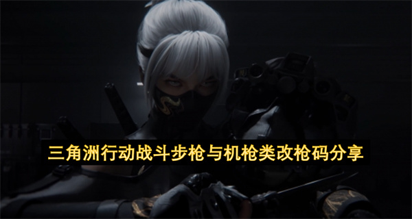 三角洲行动战斗步枪与机枪类改枪码分享