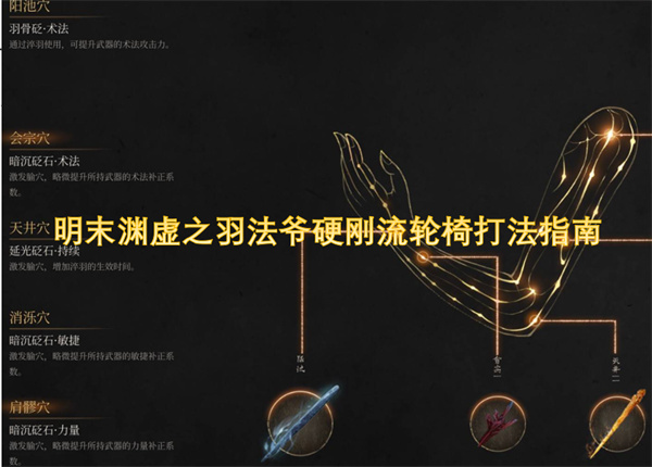 明末渊虚之羽法爷硬刚流轮椅打法指南