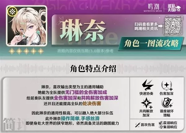 《鸣潮》琳奈输出手法详解-双形态机制与玩法解析