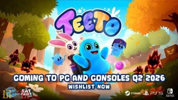 3D平台游戏《Teeto》将于2026年Q2发售