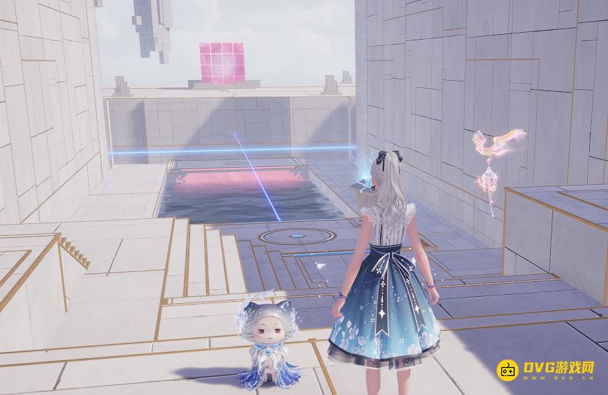 《无限暖暖》安眠之林最下面谜题空间挑战怎么过-用箱子隔开激光奇想星图文攻略