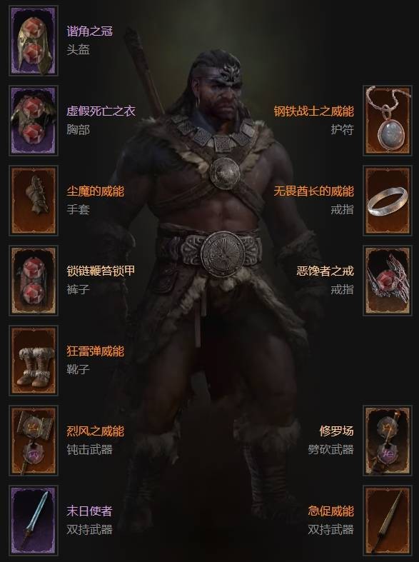 暗黑破坏神4辅助野蛮人构筑攻略